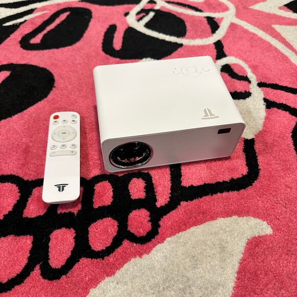 Wielio 1080P Projector – 12000 Lumen 4K Portable Home Video WiFi & Bluetooth - Picture 4 of 10